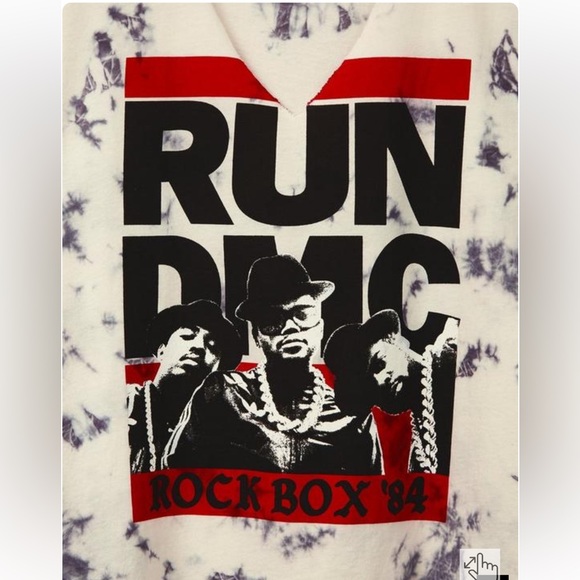 Torrid Choker Tee - Run DMC White Wash - Picture 2 of 10